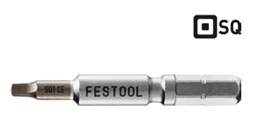 Festool Centrotec Square Driver Bit 2-50 mm, 2-Pack 205085