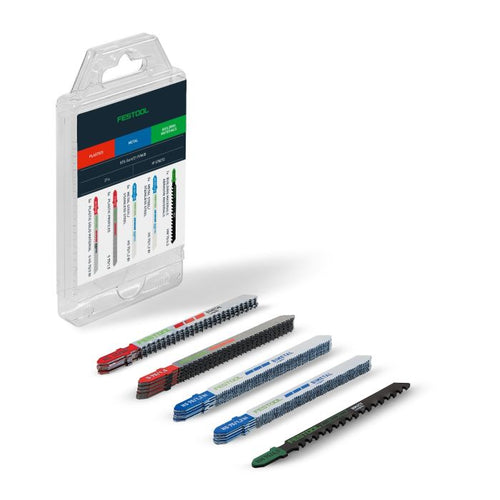 Festool 21-Piece Jigsaw Blade Set STS-Sort/21 P/M/B 578072