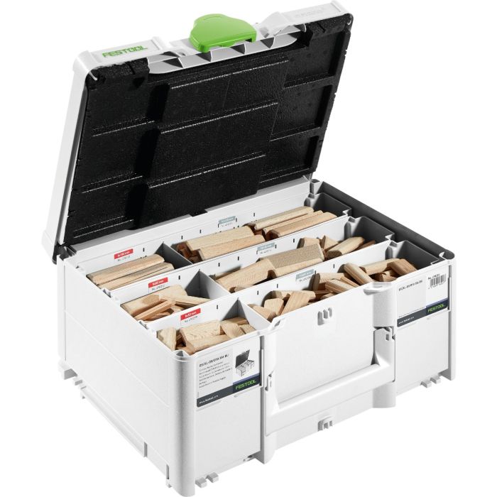 Festool 8/10 mm Tenon Assortment Systainer3 w/ Cutter for DOMINO DF 700 576791