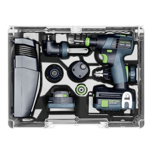 Festool Cordless Drill TXS 18 Set w/ 4.0Ah Battery Kit 576903