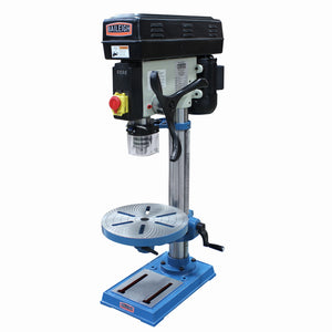 Baileigh Industrial - 110V 15" Bench Top Drill Press, 550-2500 RPM, 12" Round Table