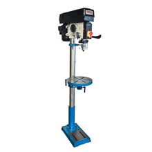 Load image into Gallery viewer, Baileigh Industrial - 110V 15&quot; Floor Drill Press 550-2500 RPM, 12&quot; Round Table, MT2 Spindle Taper