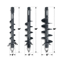 Load image into Gallery viewer, MechMaxx Mini Skid Steer Drive Auger with 6", 9", 12" Dia. Auger Bits