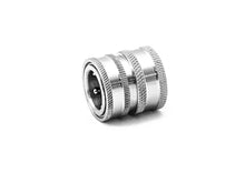 Load image into Gallery viewer, MTM Hydro Stainless Garden Hose Coupler w/ 6 balls