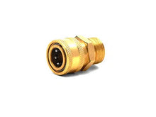 Load image into Gallery viewer, 3/8&quot; QC Brass Coupler x  M22 M 15mm Plug