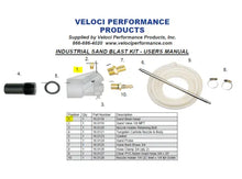 Load image into Gallery viewer, Replacement Sandblast Head for Industrial Sandblast Kit