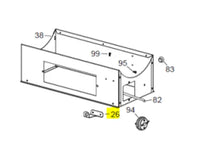 Load image into Gallery viewer, Power Cord Support Replacement Part for Blaze 100 Diesel Heater