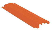 Load image into Gallery viewer, 2-Channel Fastlane® Drop-Over Cable Protector for 1" Cables, Orange - FL2X1.75-O