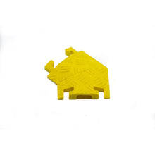Load image into Gallery viewer, 45 Degree Left Turn for FL1X1.5, 1-Channel Fastlane Drop-Over Cable Protector, Yellow — image 2 of 3
