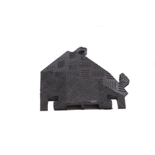 Load image into Gallery viewer, 45 Degree Right Turn for FL2X1.75, 2-Channel Fastlane Drop-Over Cable Protector, Black — image 2 of 3