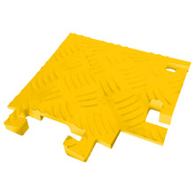 Load image into Gallery viewer, 90 Degree Right Turn for FL1X1.5, 1-Channel Fastlane Drop-Over Cable Protector, Yellow — image 2 of 3