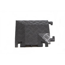 Load image into Gallery viewer, 90 Degree Right Turn for FL2X1.75, 2-Channel Fastlane Drop-Over Cable Protector, Black — image 2 of 3