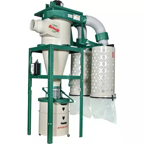 Grizzly G0601 - 5 HP 3-Phase Cyclone Dust Collector