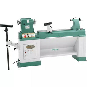 Grizzly G0694 - 20" x 43" Heavy-Duty Variable-Speed Wood Lathe