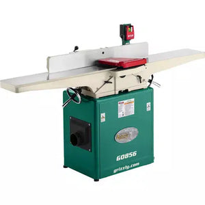 Grizzly G0856 - 8" x 72" Jointer with Helical Cutterhead & Mobile Base