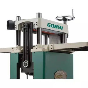 Grizzly G0891 - 15" 3 HP Fixed-Table Planer with Helical Cutterhead