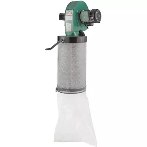 Grizzly G0944HEP - 1-1/2 HP Wall Mount Dust Collector with HEPA Filter