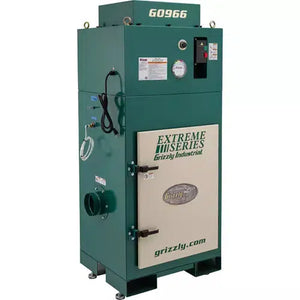 Grizzly G0966 - 1-1/2 HP Metal Dust Collector with Spark Deflector