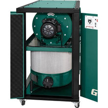 Load image into Gallery viewer, 1-1/2 HP Ultra-Quiet Horizontal Cyclone Dust Collector