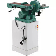 Load image into Gallery viewer, Grizzly G1014ZX - 6&quot; x 48&quot; Belt/9&quot; Disc Combo Sander with Cabinet Stand