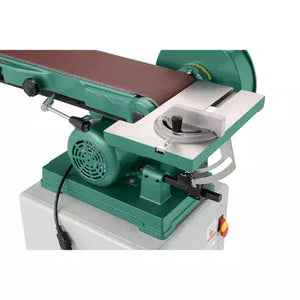 Grizzly G1014ZX - 6" x 48" Belt/9" Disc Combo Sander with Cabinet Stand