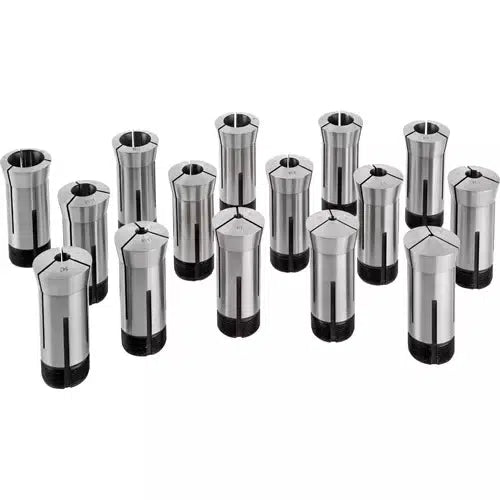 Grizzly G1238 - 15 pc. Precision 5-C Collets Set