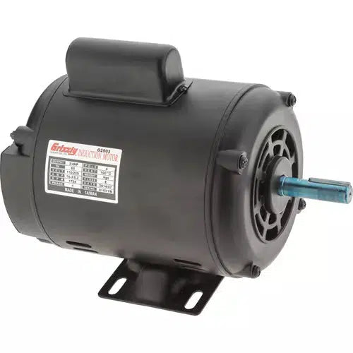 Grizzly G2903 - Motor 3/4 HP Single-Phase 1725 RPM Open 110V/220V