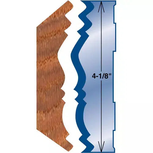 Grizzly G4533 - Moulding Knife - Crown Mould