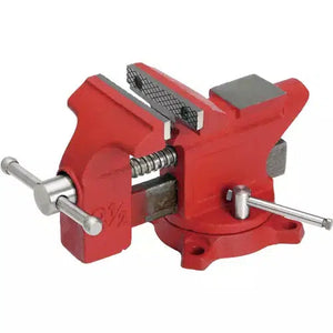 Grizzly G7061 - 3-1/2" Bench Vise w/ Swivel Base