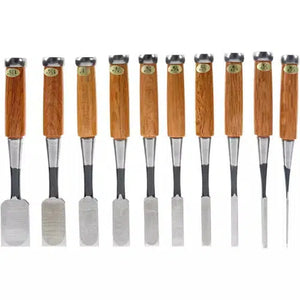 Grizzly G7102 - Japanese Chisels - 10 pc. Set