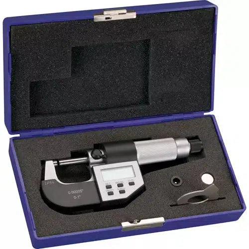 Grizzly G9598 - Digital Outside Micrometer 0