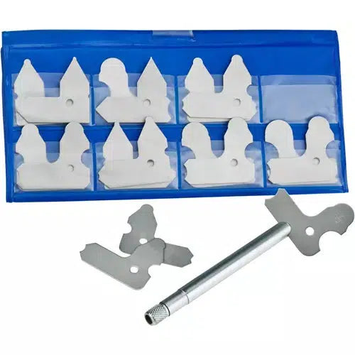 Grizzly G9613 - 17 pc. Radius Gauge Set