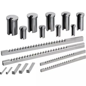Grizzly G9774 - Keyway Broach Sets - 18 pc. HSS