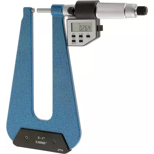 Grizzly G9779 - Digital Deep Throat Micrometer 0-1