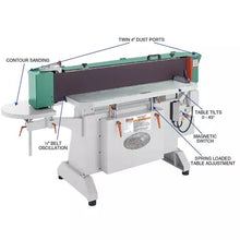 Load image into Gallery viewer, Grizzly G9984 - 9&quot; x 138-1/2&quot; Industrial Oscillating Edge Sander