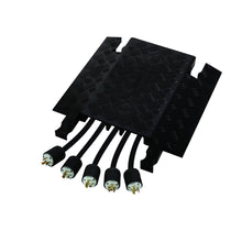 Load image into Gallery viewer, 3-Channel Drop-Over Hose &amp; Cable Protector, General Purpose, Protects up to 1.325" Dia. Lines, Black, Guard... — image 3 of 5