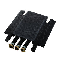 Load image into Gallery viewer, 3-Channel Drop-Over Hose &amp; Cable Protector, General Purpose, Protects up to 1.325" Dia. Lines, Black, Guard... — image 5 of 5