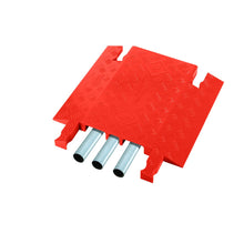Load image into Gallery viewer, 3-Channel Drop-Over Guard Dog Cable Protector for 1.325" Lines, Orange — image 4 of 5