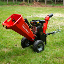 Load image into Gallery viewer, MechMaxx 4 inch DUCAR 212cc 7hp Gas Engine Powered Wood Chipper with Towbar, GS650