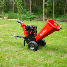 Load image into Gallery viewer, MechMaxx 4 inch DUCAR 212cc 7hp Gas Engine Powered Wood Chipper with Towbar, GS650