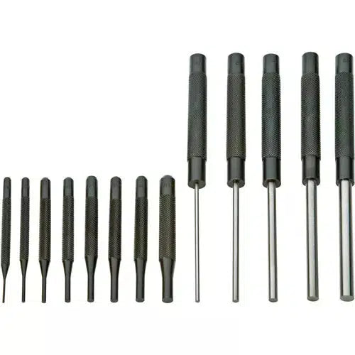 Grizzly H2938 - 13-Pc. Combo Pin Punch Set