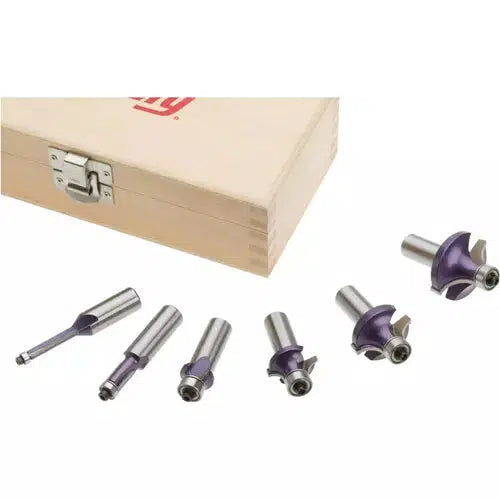 Grizzly H3428 - 6 Pc. Bit Set, 1/2