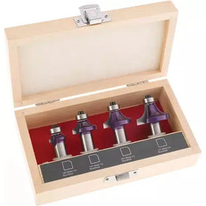 Grizzly H3430 - Roundover 4 pc. Set, 1/2" Shank