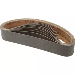 Grizzly H5017 - 2" x 27" S/C Sanding Belt 80 Grit, 10 pk.