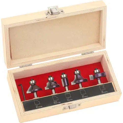 Grizzly H5538 - Deluxe Edge Forming 5 pc. Set, 1/4