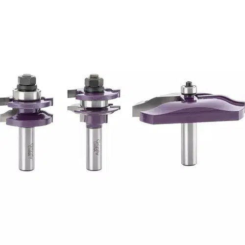 Grizzly H5550 - Panel Bit 3 Pc. Set, 1/2