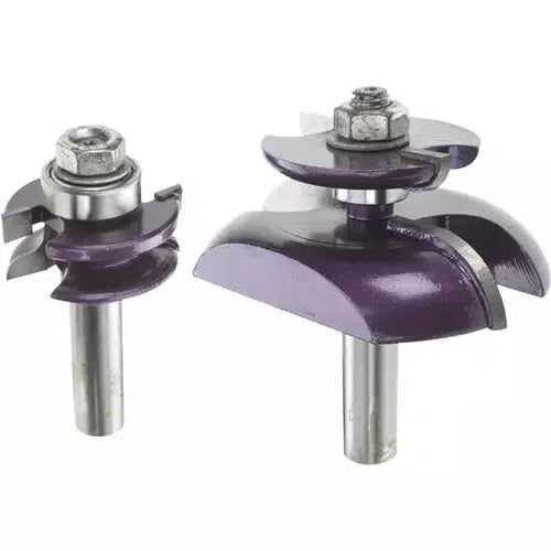 Grizzly H5553 - Panel Bit 2 Pc. Set w/ Undercutter, 1/2