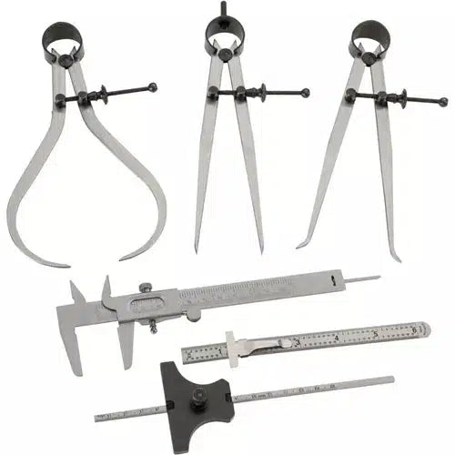 Grizzly H5600 - 6-Piece Measuring Set