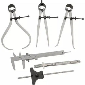 Grizzly H5600 - 6-Piece Measuring Set
