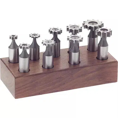 Grizzly H5606 - 9 Pc. Woodruff Key Seat Set